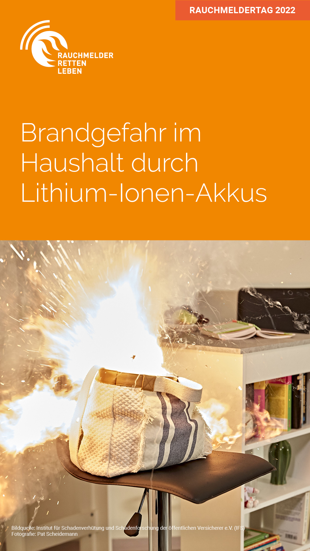 Brandgefahr durch Akku!