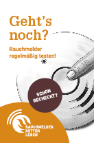 Geht's noch? Rauchmelder testen...